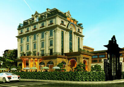 thiết kế khách sạn tại Bắc Ninh